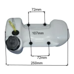 Rezervor combustibil RURIS PS210-2-59, pentru motocositoarea Ruris DAC 210