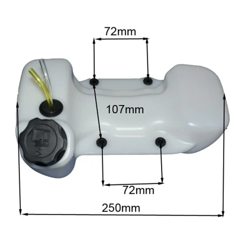 Rezervor combustibil RURIS PS210-2-59, pentru motocositoarea Ruris DAC 210