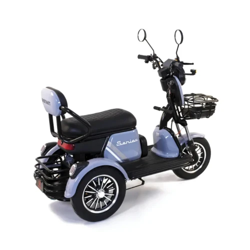 Tricicleta electrica Rotakt Senior fara permis CIV inclus viteza 25 km/h autonomie 62 Km
