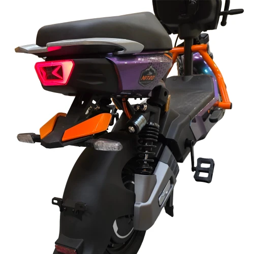 Scuter Electric Nitro 800W Verde 25km/h Autonomie de până la 70 km Baterie plumb-acid 60V, Fără permis