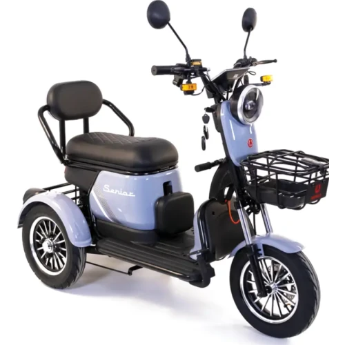 Tricicleta electrica Rotakt Senior fara permis CIV inclus viteza 25 km/h autonomie 62 Km