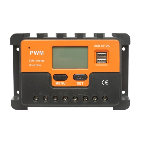 Regulator tensiune pentru panou solar 30A 12V/24V 2X port USB 5V/2A Breckner Germany