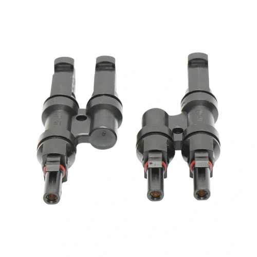Set 2 conectori Y tip MC4 pentru cablu solar