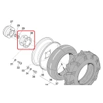 Distantier RURIS 30-ps-kr200-s03-1, pentru motocoasa cu masa Ruris KR200