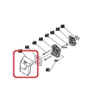 Capac filtru aer RURIS PSEX87-1-44, pentru motocositoarea Ruris Expert 87