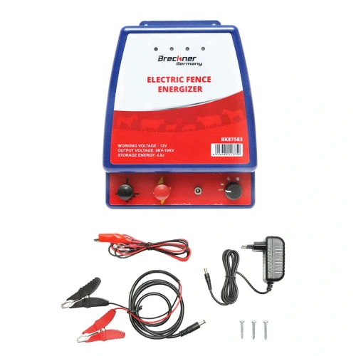 Aparat generator de impulsuri pentru gard electric 220V/DC12V 6 Joule Breckner Germany