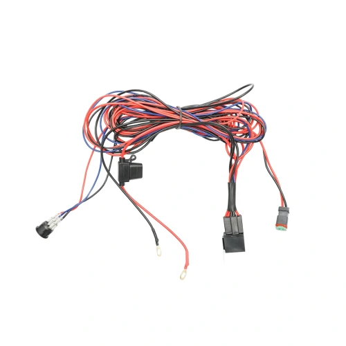 Cablaj cu buton releu si siguranta pentru proiectoare DC 12V/40A Breckner Germany