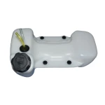 Rezervor combustibil RURIS PS210-2-63, lungime 250 mm, pentru motocoasa Ruris DAC 210, DAC 310, RURIS 441, 431c