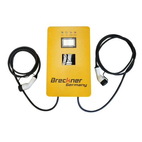 Statie de incarcare AC 2x22 KW cu 2 conectori montaj pe perete