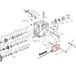 Furca ambreiaj RURIS PS1001ksd-3-5, pentru motocultor Ruris 1001ksd, 1002ksd