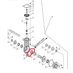 Rulment 6009 ax transmisie RURIS PS1001KSD-4-20, pentru motocultor Ruris 1001Ksd