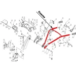 Coarne RURIS PS1001ksd-5-1, pentru motocultor Ruris 1001ksd, 1002ksd, 109, 209