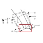 Suruburi maner RURIS PS130XL-1-24, pentru masina de tuns iarba Ruris DAC 130XL