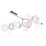 Biela RURIS PS168f-4-4, pentru motosapa Ruris 6 cp, 6.5 cp, 7 cp