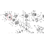 Ambreiaj RURIS PS210-2-17, pentru motocositoarea Ruris DAC 210