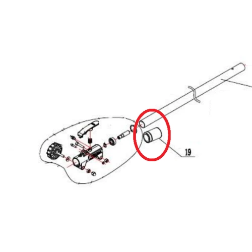Manson RURIS PS311fr-2-33, pentru motocositoarea Ruris 311FR