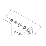 Ansamblu demaror RURIS PS520c-1-85, pentru motocositoarea Ruris 520C