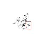 Garnitura placa izolator RURIS PS633es-1-11, pentru motocositoarea Ruris 633ES