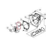 Saiba elastica RURIS PS633es-1-52, pentru motocositoarea Ruris 633ES