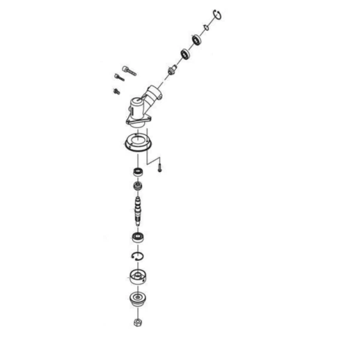 Cap reductor RURIS PS633es-2-1, pentru motocositoarea Ruris 633ES