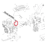 Aerisitor RURIS PS731-1-10, pentru motocultoarele Ruris 731K