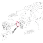 Garnitura RURIS PS731-1-15, pentru motocultoarele Ruris 731