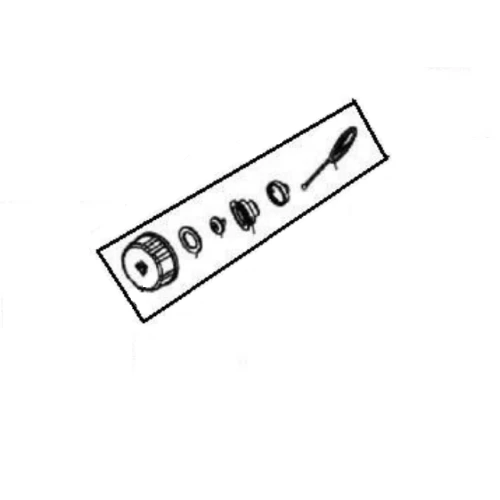 Ansamblu buson rezervor RURIS PS740c-1-84, pentru motocositoarea Ruris 740C