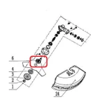 Blocator RURIS PS9260-1-12, pentru motocoasa Ruris 9260