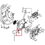 Amortizor vibratii RURIS PSA103-2-33, pentru pulverizatorul Ruris A103