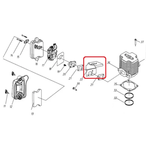 Deflector RURIS PSA109S-1-22, pentru pulverizatorul Ruris A109S