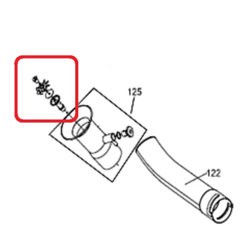 Diuza de pulverizare RURIS PSA109s-2-132, pentru atomizorul Ruris A109 S
