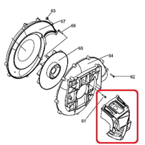 Protectie RURIS PSA109S-2-58, pentru pulverizatorul Ruris A109S