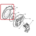 Carcasa RURIS PSA109S-2-67, pentru pulverizatorul Ruris A109S