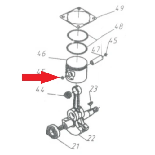 Siguranta RURIS PSA203-1-45, pentru atomizoarele Ruris A203