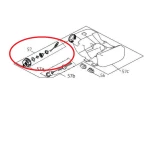 Ansamblu buson RURIS PSELN359-1-99, pentru motocoasa Ruris Elan 359