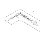 Cap reductor RURIS PSELN359-2-1, pentru motocositoarea Ruris Elan 359
