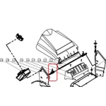 Arc torsiune dreapta RURIS PSRX18-76, pentru masina de tuns iarba Ruris RX18