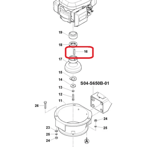 Pana dreapta RURIS PSS550-23, pentru motocultoarele Ruris S550