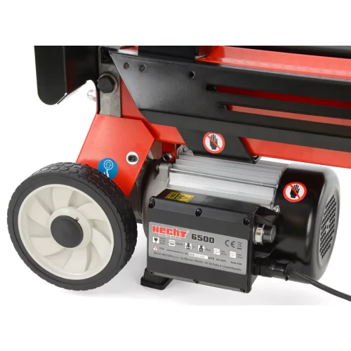 Despicator de busteni HECHT 6500, motor electric, putere 2200 W, presiune maxima 5 tone, lungime maxima lemn 52 cm, diametru maxim lemn 25 cm