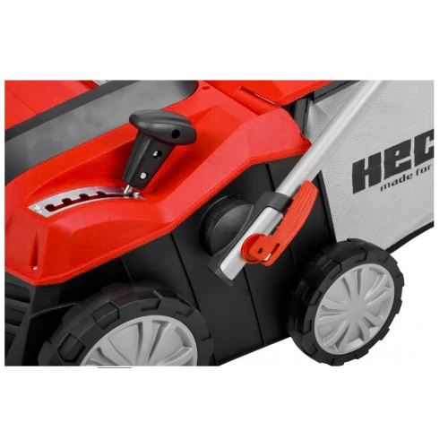 Scarificator si aerator electric HECHT 1848 2 in 1, putere motor 1800 W, sac colectare 55 litri, latime de lucru 40 cm