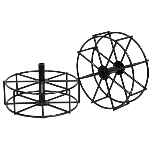 ProGARDEN Set roti metalice 500x170, manicot cu flanse, hex 32mm pentru motocultor Campo