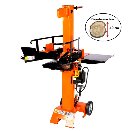 Despicator vertical lemne Micul Fermier GF-2217, 8 tone, 3000 W, bușteni max. 55 cm
