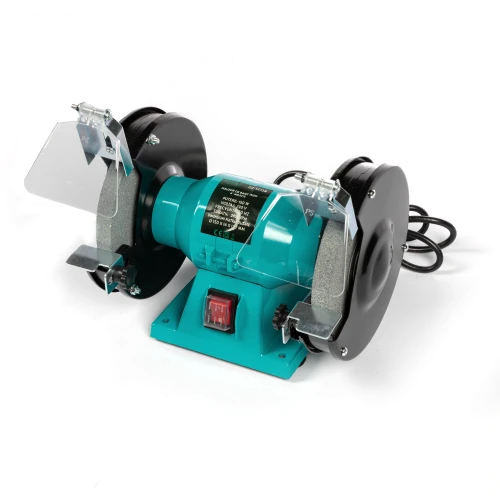 Pachet Polizor de banc 150W 6" MD 3215 +2 buc Piatra abraziva 150x16x12.7 