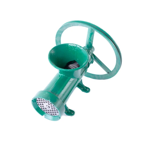 Masina tocat carne Micul Fermier din fonta, 1 sita, cu fulie