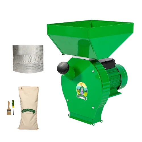 Moara nr 2, 3.9KW cu sac, cuva mare, suport metalic