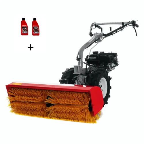 Motocultor Rotakt MF360 6.5 CP, benzină + SW360 Perie rotativă de curățat (matură) + 2 x Ulei Rotakt SAE 15W-40