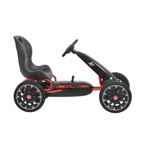 Kart cu pedale HECHT Abarth Black