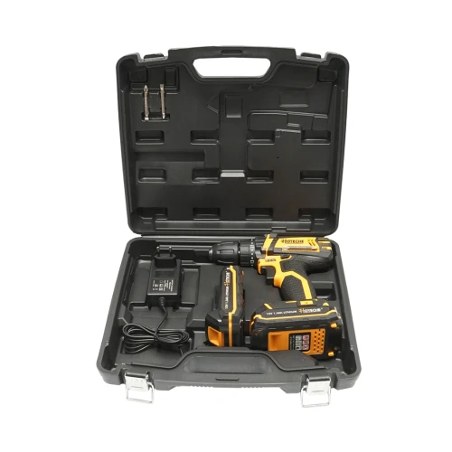 Masina de gaurit si insurubat 12V 1.3Ah cu 2 acumulatori Hoteche