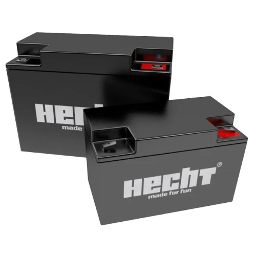 Baterie electrica fara intretinere HECHT 005484, Pb-acid, 12 V, 4 Ah, 91x71x10 mm, pentru masini de tuns iarba