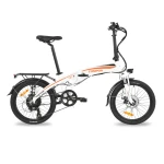 Bicicleta electrica pliabila HECHT Compos White